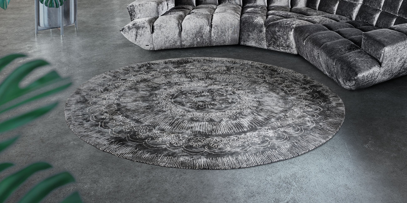 Teppiche von Bretz sind das ideale Dekoelement für Ihr Wohnzimmer, das Schlafzimmer oder sogar den Flur!